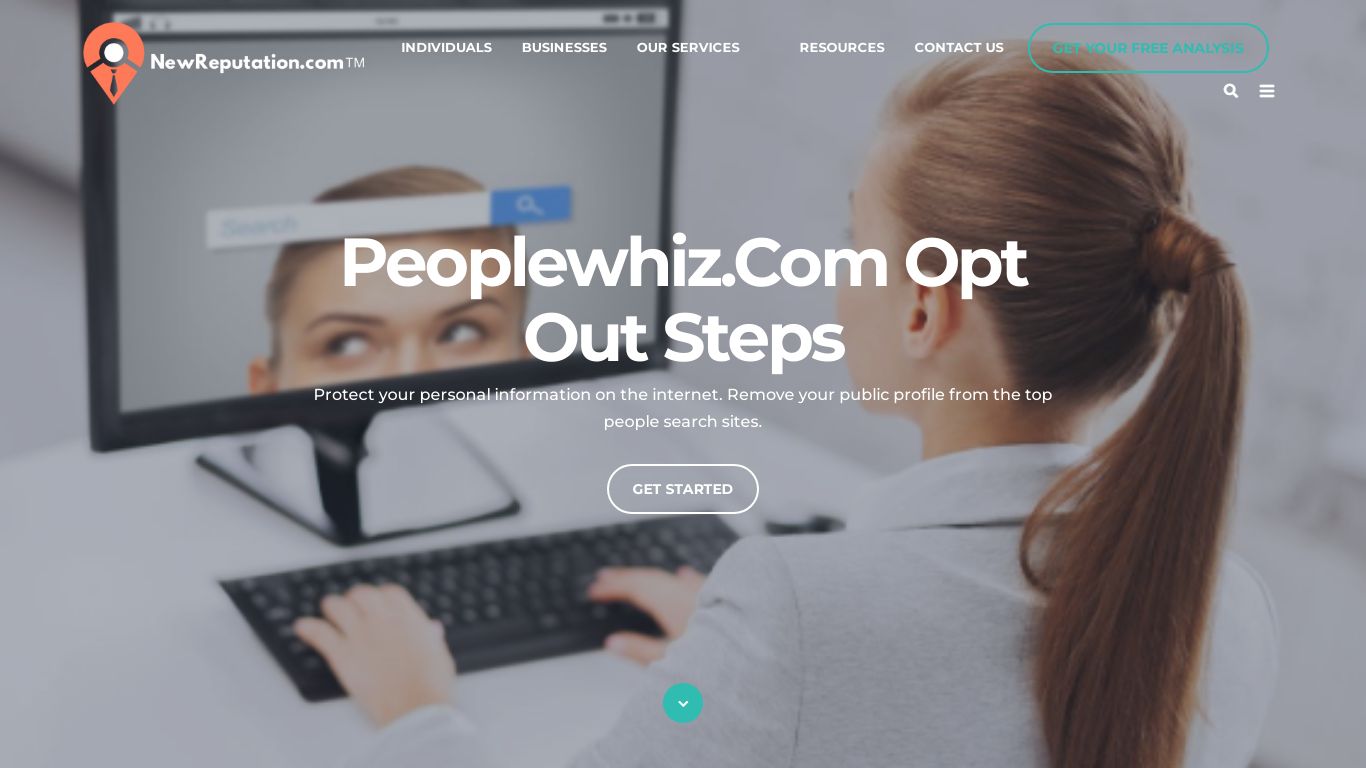 Peoplewhiz.Com Opt Out Steps - NewReputation